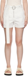 Jil Sander White Tailored Shorts