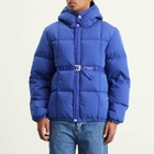 Stone Island Men's Marina Cotton Nylon Tela Down Jacket in Bright Blue