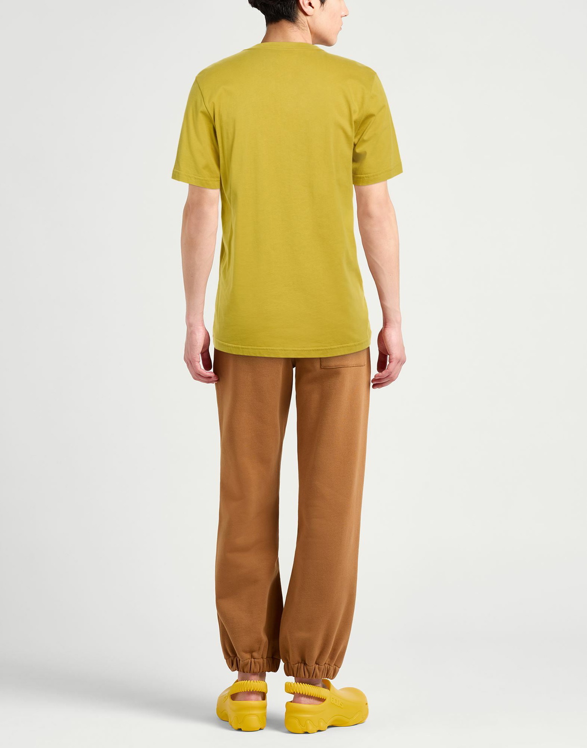 Marni Mens T-shirt Mustard