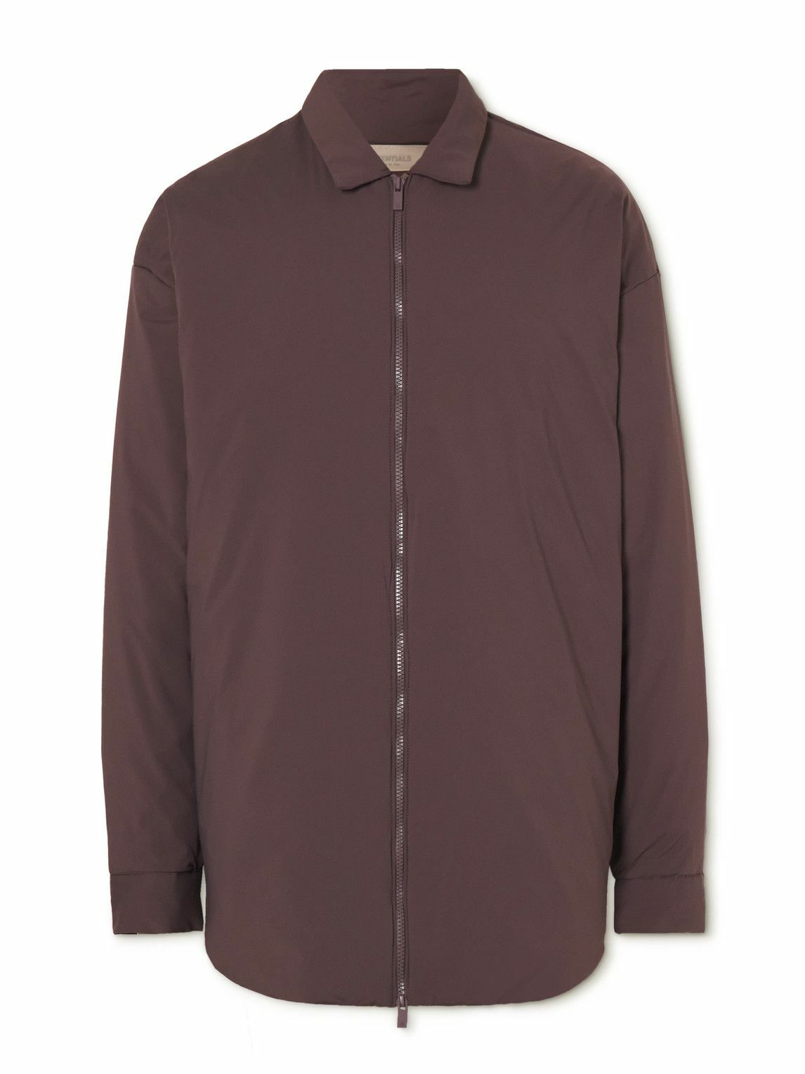FEAR OF GOD ESSENTIALS - Logo-Appliquéd Padded Shell Shirt Jacket
