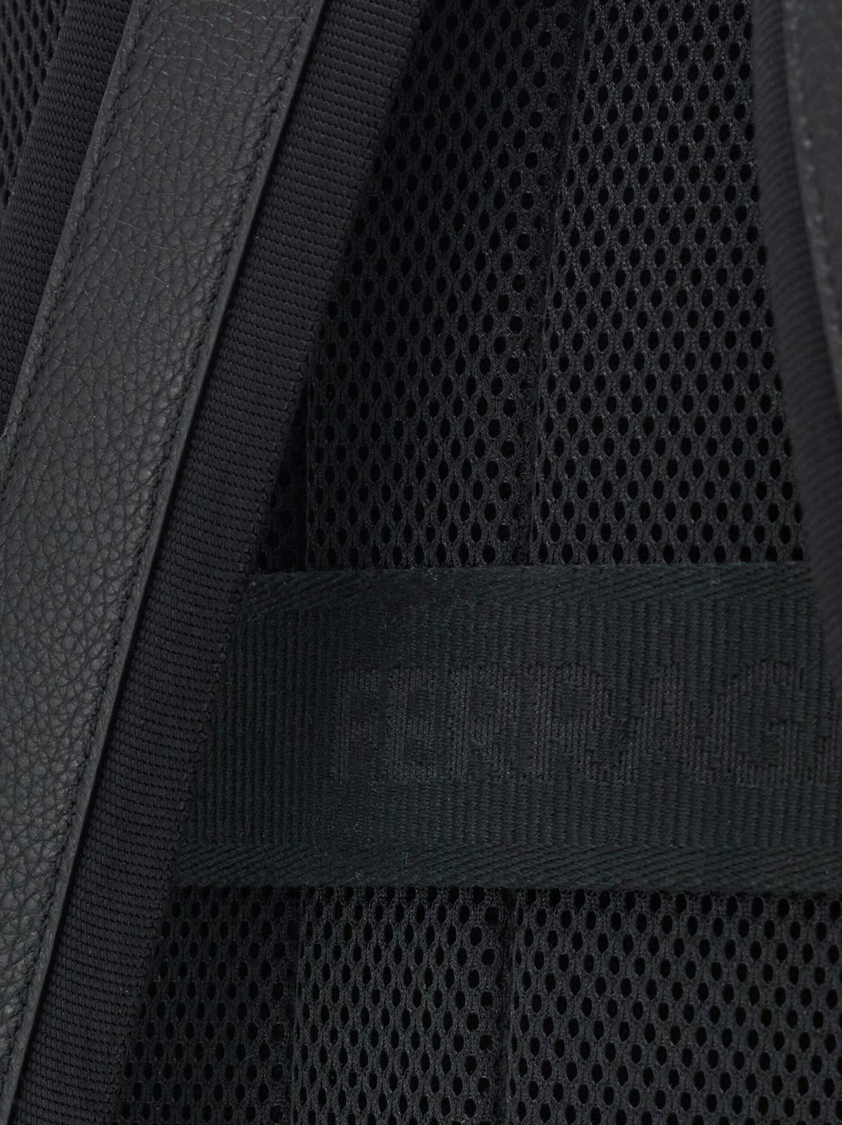 Ferragamo Mens Ferragamo Monogram backpack in Black
