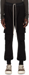 Rick Owens Black Porterville Mastodon Megacargo Pants