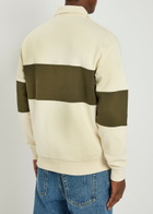 Les Deux Cory Cotton Half-zip Sweatshirt Ivory
