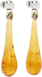 Lanvin Glass Rocks Drop Earrings