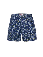 MC2 Saint Barth Man Lightweight Fabric Swim-shorts Lighting Micro Fantasy With Gin Mare Print | Gin Mare Special Edition