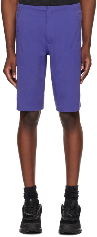 Photo: Veilance Purple Spere LT Shorts