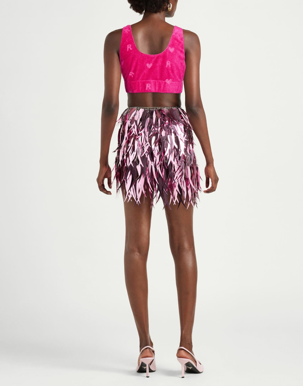 Rotate Birger Christensen Womens Top Fuchsia
