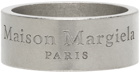 Maison Margiela Silver Large Logo Ring