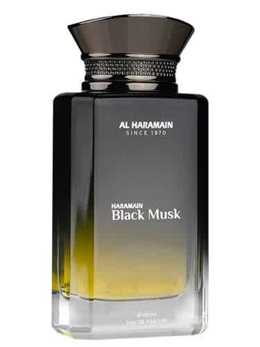 Al Haramain Mens Black Musk EDP Spray 3.4 oz Fragrances 6291100133437