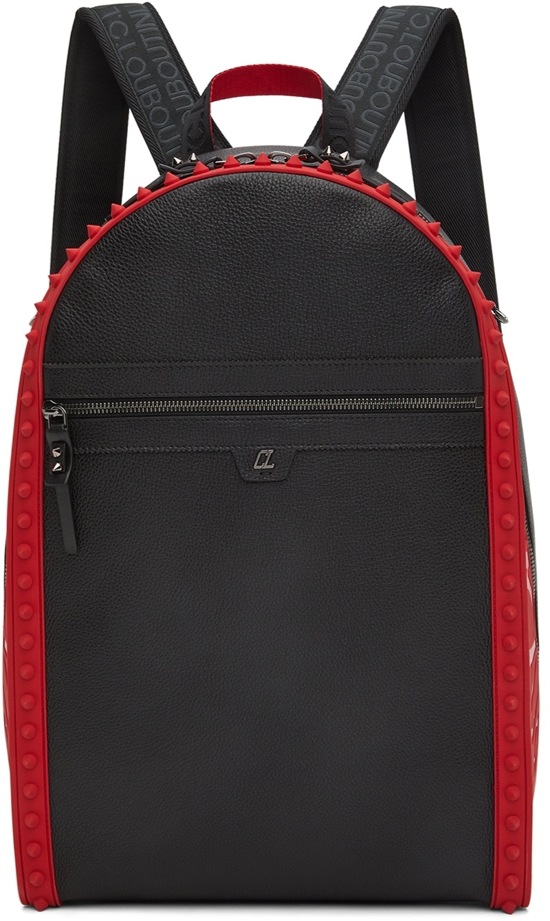 Backparis Leather Backpack in Black - Christian Louboutin