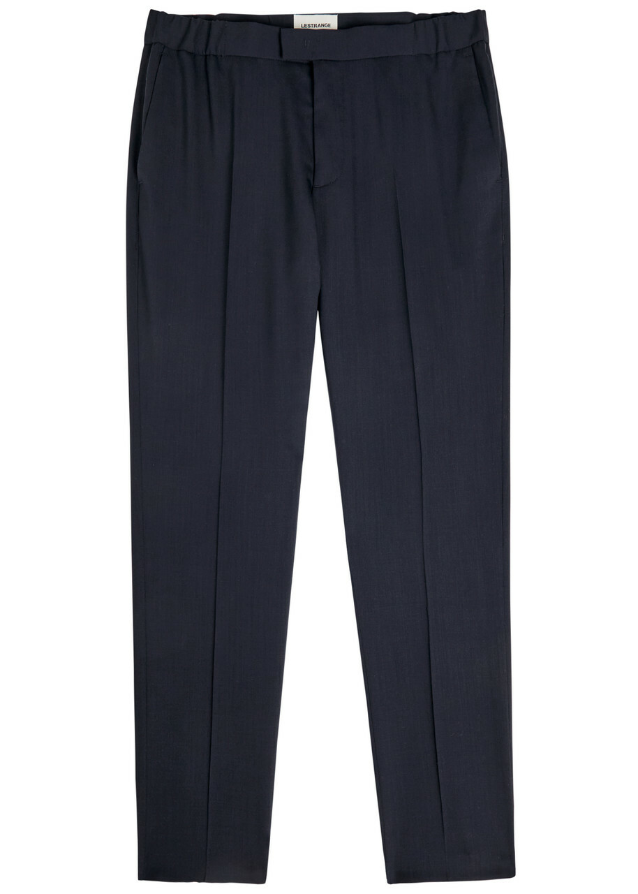 Lestrange The Tropical 24 Wool Trousers Navy