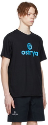 Ostrya Black Cotton T-Shirt