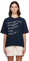 S.S.Daley Navy Waves T-Shirt
