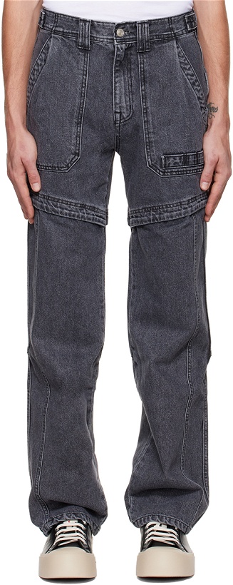 Photo: Andersson Bell Black Extended Jeans