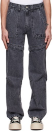 Andersson Bell Black Extended Jeans