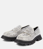 Alexander McQueen - Wander crystal-embellished loafers