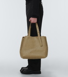 Bottega Veneta - Cube Intrecciato leather tote bag