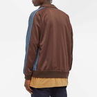 Needles Poly Smooth Track Jacket in Brown