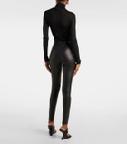 Junya Watanabe Snake-print leggings