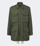 Auralee Silk and linen field jacket