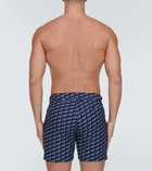 Orlebar Brown 007 Bulldog jacquard swim trunks