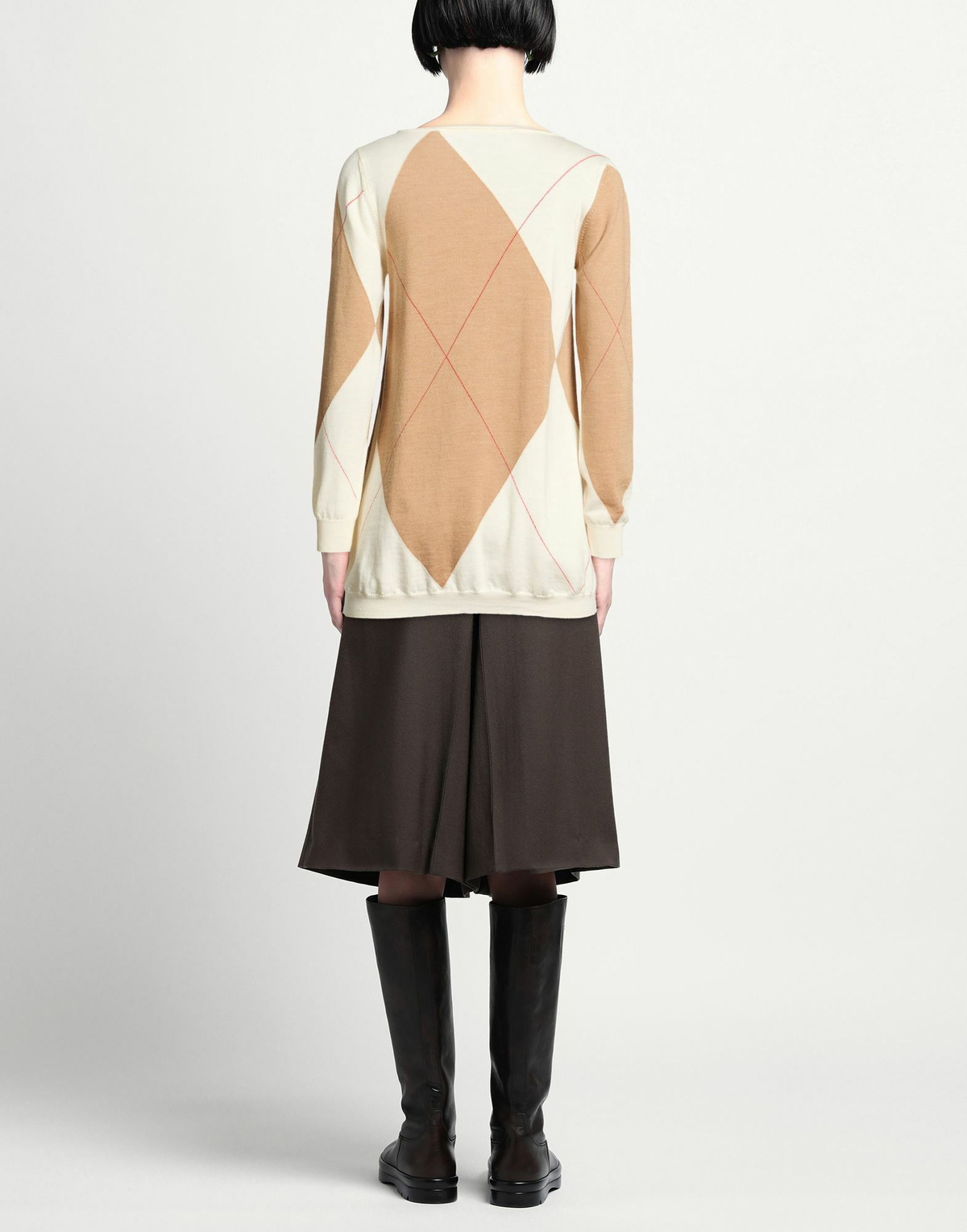 Poster Womens Sweater in Beige