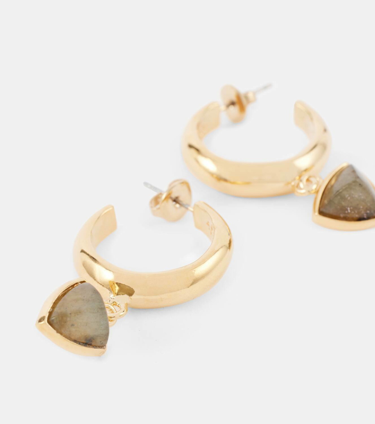 Isabel Marant Embellished hoop earrings