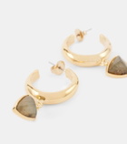 Isabel Marant Embellished hoop earrings