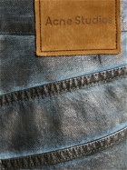 ACNE STUDIOS Lunar Coated Cotton Denim Jeans