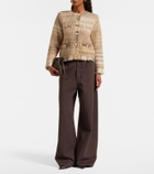 Veronica Beard Sariyah cotton and wool-blend jacket