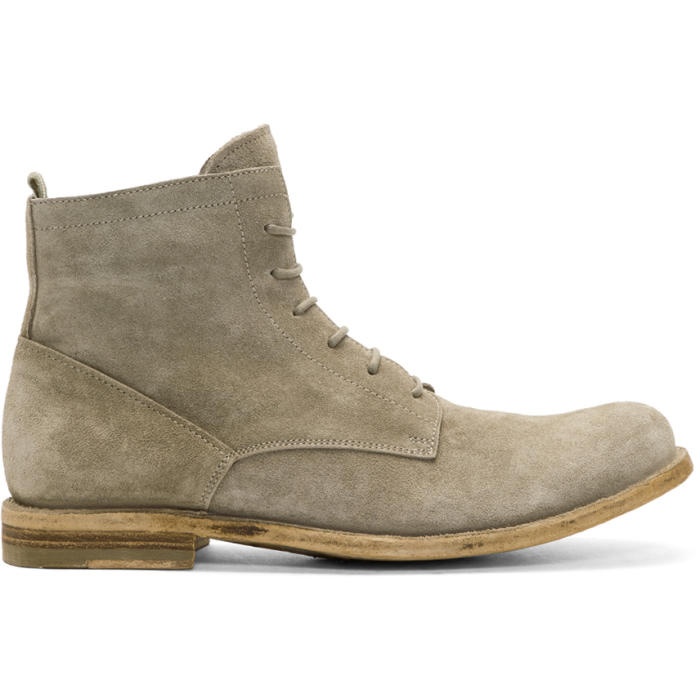 Photo: Officine Creative Taupe Suede Ideal 19 Boots 