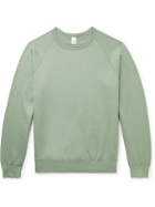 SAVE KHAKI UNITED - Fleece-Back Supima Cotton-Jersey Sweatshirt - Green