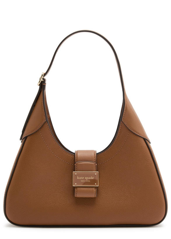 Photo: Kate Spade New York Nouveau Grained-leather Shoulder bag - Camel - One Size