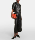 Loewe Terra leather slipper