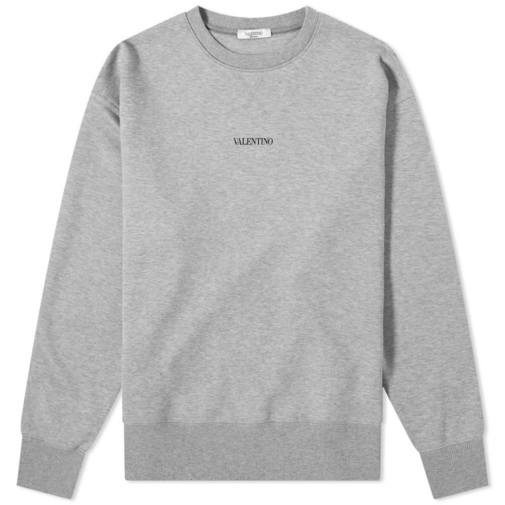 Photo: Valentino Patch Logo Crew Sweat