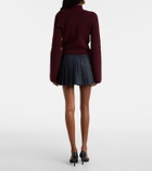 Patou Bow-detail wool and cashmere sweater
