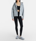 Adidas by Stella McCartney Scuba jersey zip-up hoodie