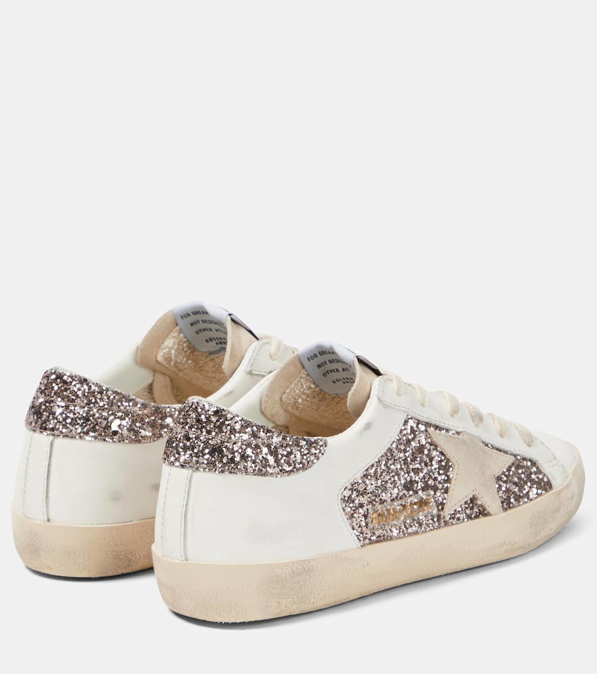 GOLDEN  Super-Star ラミネートレザースター Golden Goose | Superstar Sneaker Lizard Printed Star & Heel