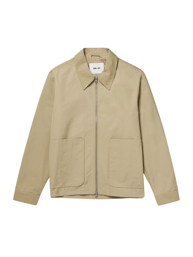 Photo: NN07 - Gael 8445 Organic Cotton-Blend Jacket - Neutrals