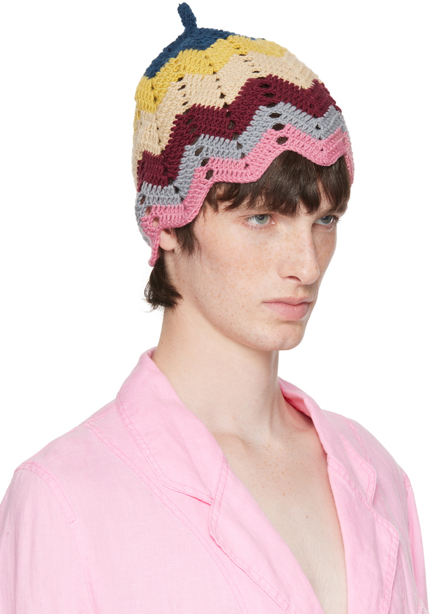 Edward Cuming SSENSE Exclusive Multicolor Gumnut Beanie