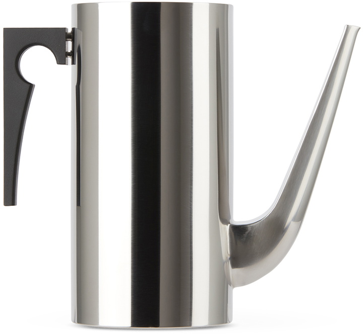 Photo: Stelton Silver Arne Jacobsen Coffee Pot, 1.5 L