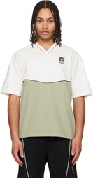 Hugo White & Green Polo