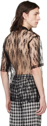 Anna Sui SSENSE Exclusive Black Button-Down Shirt