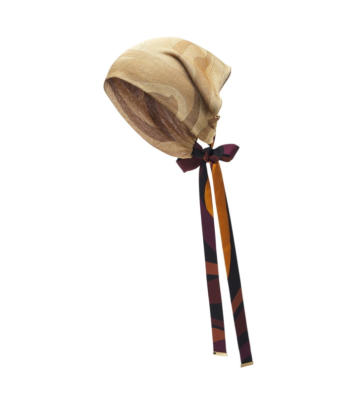 Photo: Pucci Marmo Lurex® head wrap