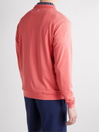 Peter Millar - Perth Tech-Jersey Half-Zip Golf Top - Red