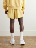 FEAR OF GOD ESSENTIALS - Logo-Appliquéd Stretch-Shell Drawstring Shorts - Yellow