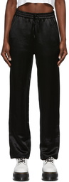 rag & bone Black Elias Satin Lounge Pants