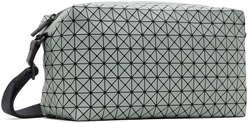 BAO BAO ISSEY MIYAKE Gray Saddle Bag Bao Bao Issey Miyake