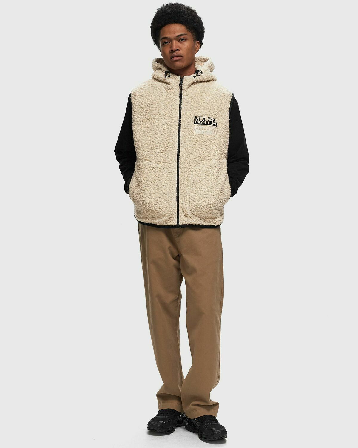 Napapijri T Jaman Vest Beige Vests Napapijri