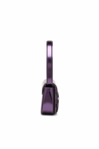 Diesel 1DR-Iconic shoulder bag in mirrored leather - Shoulder Bags Womens in Violet